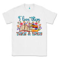 White i love them thick and spicy Classic Tee - Artiststas