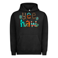 Pigment Black yee haw Urban Hoodie - RacoonDesign