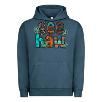 Pigment Midnight Navy yee haw Urban Hoodie - RacoonDesign