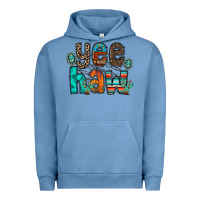 Pigment Pebble Blue yee haw Urban Hoodie - RacoonDesign