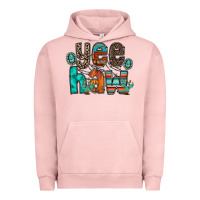 Pigment Salmon yee haw Urban Hoodie - RacoonDesign