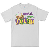 Dove Grey mardi gras queen Premium Tee - MaliasSmallBusiness