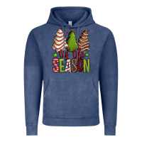Vintage Denim tis the season christmas cakes Vintage Hoodie - Jasminsmagicworld