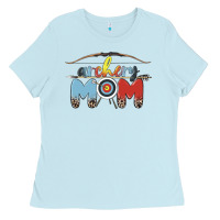 Baby Blue archery mom Ladies Tee - MaliasSmallBusiness