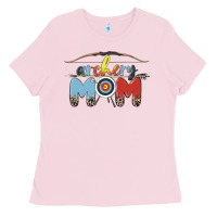 Bubblegum Pink archery mom Ladies Tee - MaliasSmallBusiness