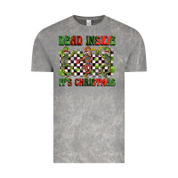 Dead Inside But It's Christmas Dancing Skeletons Vintage Tee | Teevron