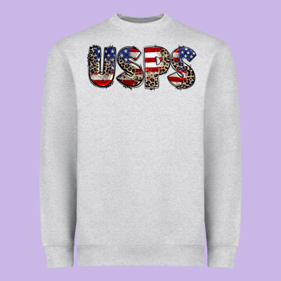 Usps 4th Of July Heavyweight Sweatshirt Designed By Cowgirlartshop