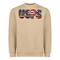 Mushroom usps 4th of july Heavyweight Sweatshirt - CowGirlArtShop