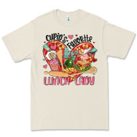 Cupids Favorite Lunch Lady Premium Tee | Teevron