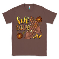 Black Woman Self Love Nails Classic Tee | Teevron