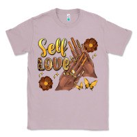 Lilac black woman self love nails Classic Tee - Artiststas