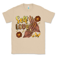Mushroom black woman self love nails Classic Tee - Artiststas