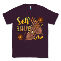 Plum black woman self love nails Classic Tee - Artiststas
