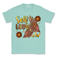 Seafoam black woman self love nails Classic Tee - Artiststas