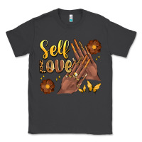 Smoke black woman self love nails Classic Tee - Artiststas