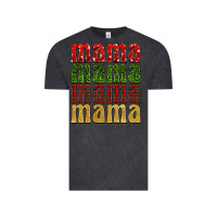 Vintage Black Christmas mama Vintage Tee - BarkalooDesign