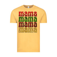 Vintage Mustard Christmas mama Vintage Tee - BarkalooDesign