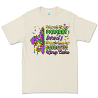Bone mardi gras parades beads french quarter beignets k Premium Tee - MaliasSmallBusiness