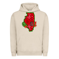 Pigment French Oak illinois watermelon Urban Hoodie - RacoonDesign