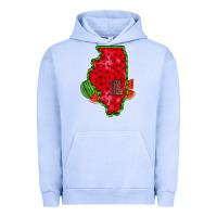 Pigment Grape Ice illinois watermelon Urban Hoodie - RacoonDesign