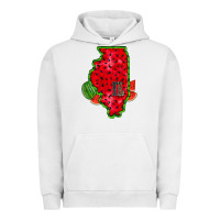 Pigment Lunar Rock illinois watermelon Urban Hoodie - RacoonDesign