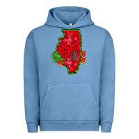 Illinois Watermelon Urban Hoodie | Teevron