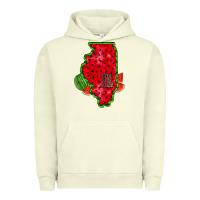Pigment Pistachio illinois watermelon Urban Hoodie - RacoonDesign