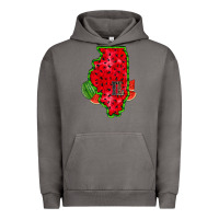 Pigment Tornado illinois watermelon Urban Hoodie - RacoonDesign