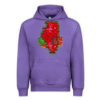 Tulip illinois watermelon Urban Hoodie - RacoonDesign