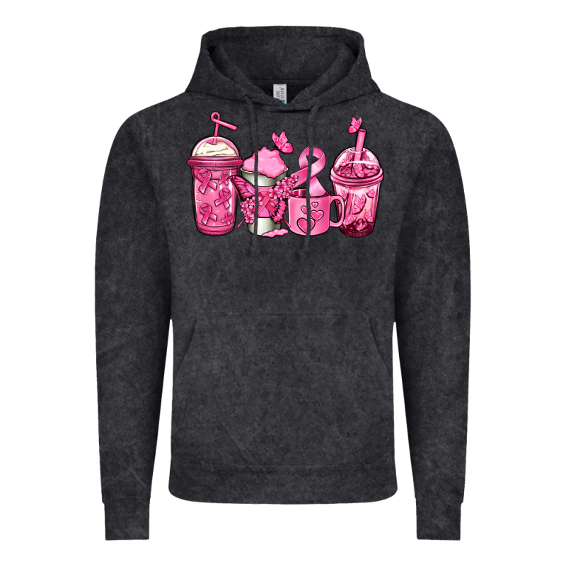 Breast Cancer Coffee Vintage Hoodie by Jasminsmagicworld | Teevron