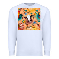 White western farm animals seamless pattern Premium Sweatshirt - BundleAndBundleShop