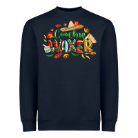 Navy cinco de mayo coochie waxer Heavyweight Sweatshirt - CowGirlArtShop
