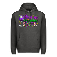 Charcoal Heather Pour me something sista Premium Hoodie - FaDigitalArtStudio