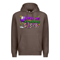 Coffee Pour me something sista Premium Hoodie - FaDigitalArtStudio