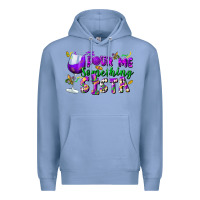 Colony Blue Pour me something sista Premium Hoodie - FaDigitalArtStudio