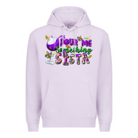 Lilac Pour me something sista Premium Hoodie - FaDigitalArtStudio