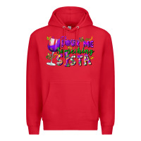 Red Pour me something sista Premium Hoodie - FaDigitalArtStudio