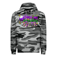 Slate Camo Pour me something sista Premium Hoodie - FaDigitalArtStudio