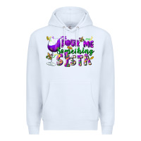 White Pour me something sista Premium Hoodie - FaDigitalArtStudio