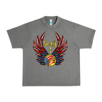 Tornado angel wings softball Urban Heavy Tee - Jasminsmagicworld
