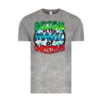 Cloud Rock believe in the magic of christmas Vintage Tee - BarkalooDesign