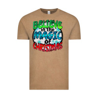Vintage Coffee believe in the magic of christmas Vintage Tee - BarkalooDesign
