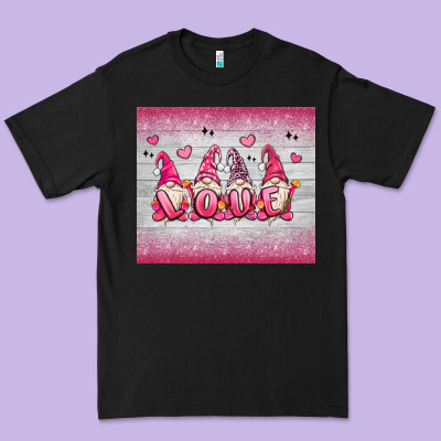 Valentine's Day Gnomes Premium Tee Designed By Maliassmallbusiness