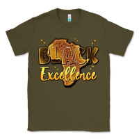 Army Green black excellence Classic Tee - Artiststas