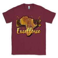 Burgundy black excellence Classic Tee - Artiststas