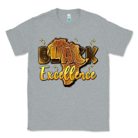 Heather Grey black excellence Classic Tee - Artiststas