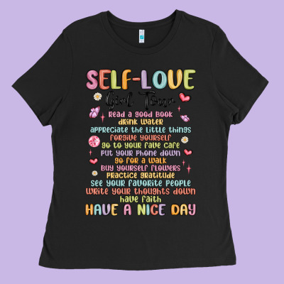 Self Love Girl Tour Malias Ladies Tee Designed By Maliassmallbusiness