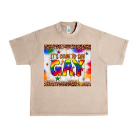 French Oak it's okay to say gay tumbler Urban Heavy Tee - JahusDesignShop