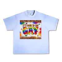 Grape Ice it's okay to say gay tumbler Urban Heavy Tee - JahusDesignShop