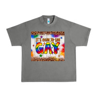 Tornado it's okay to say gay tumbler Urban Heavy Tee - JahusDesignShop